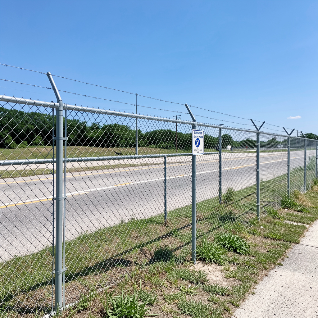 Chain-Link Fence Installation in Odessa, TX