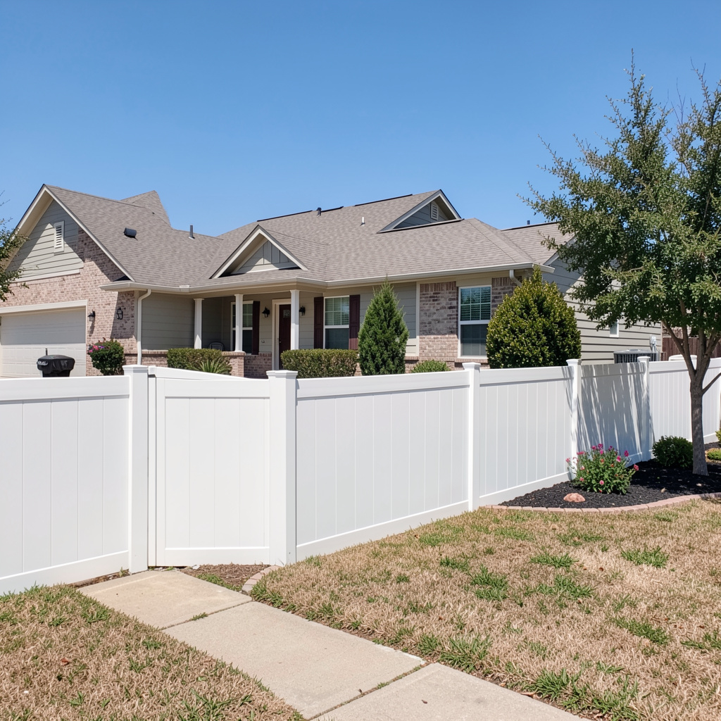 Vinyl Fence Installation in Odessa, TX
