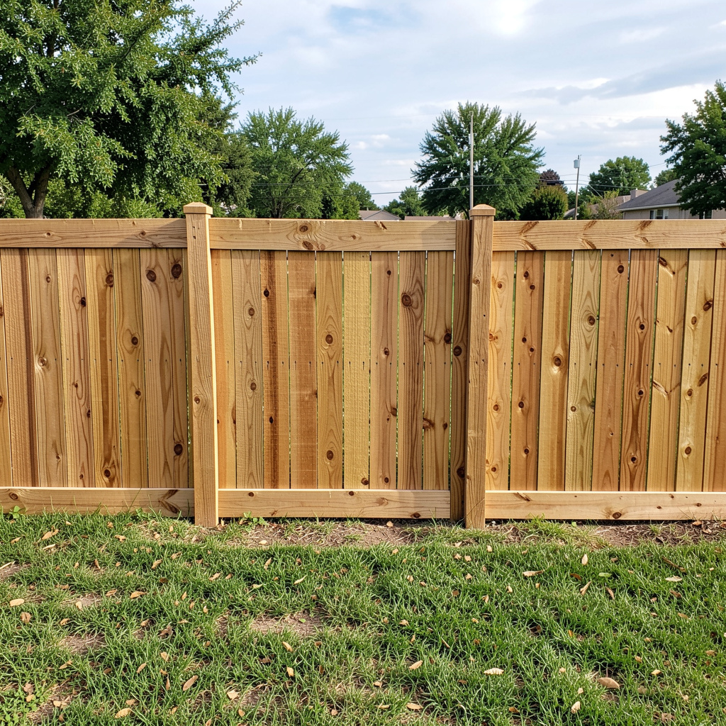 Wood Fence in Odessa, TX - Image 1