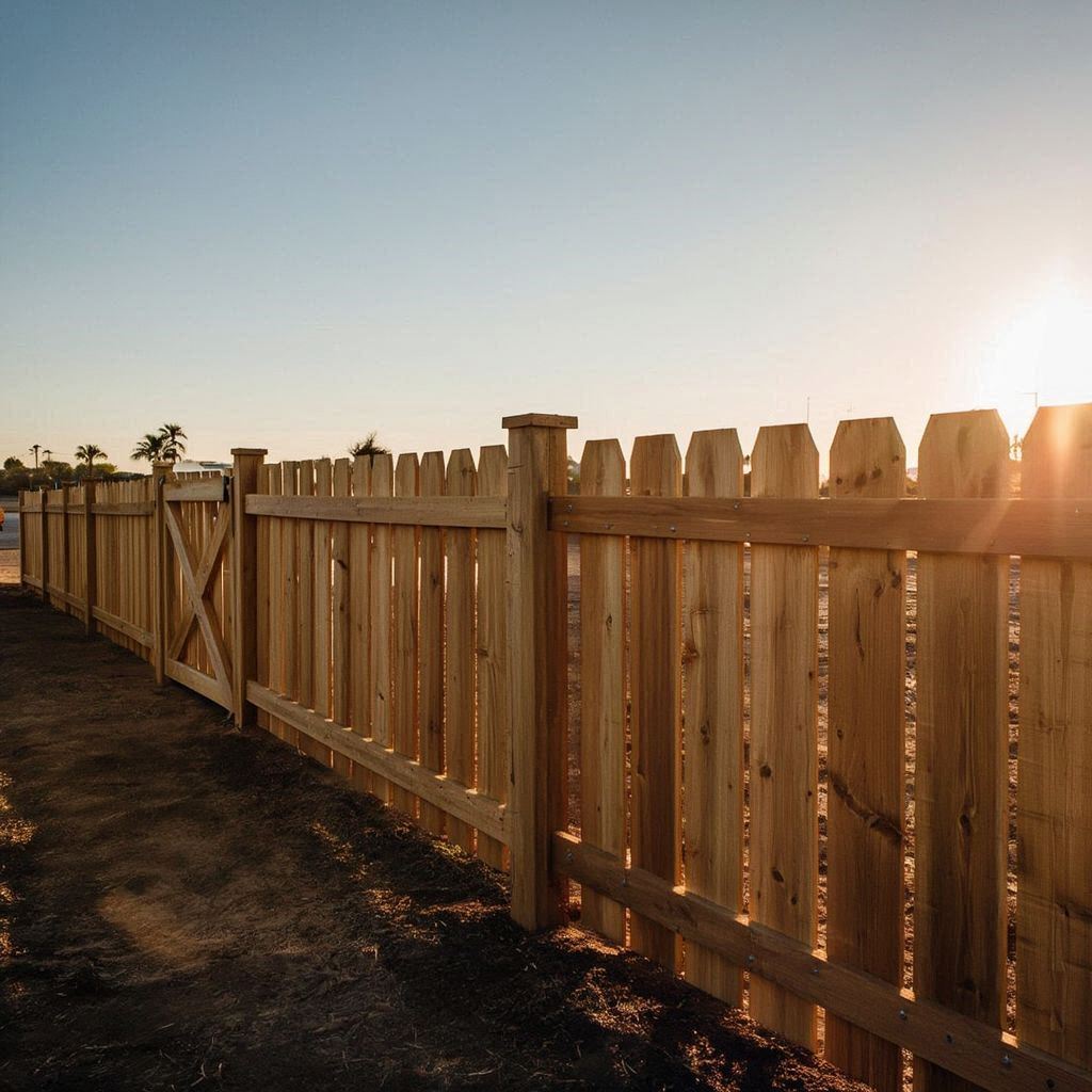 Wood Fence Installation in Odessa, TX