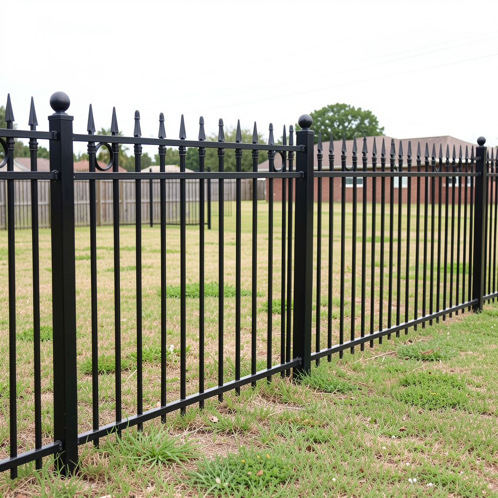 Wrought Iron Fence Installation in Odessa, TX