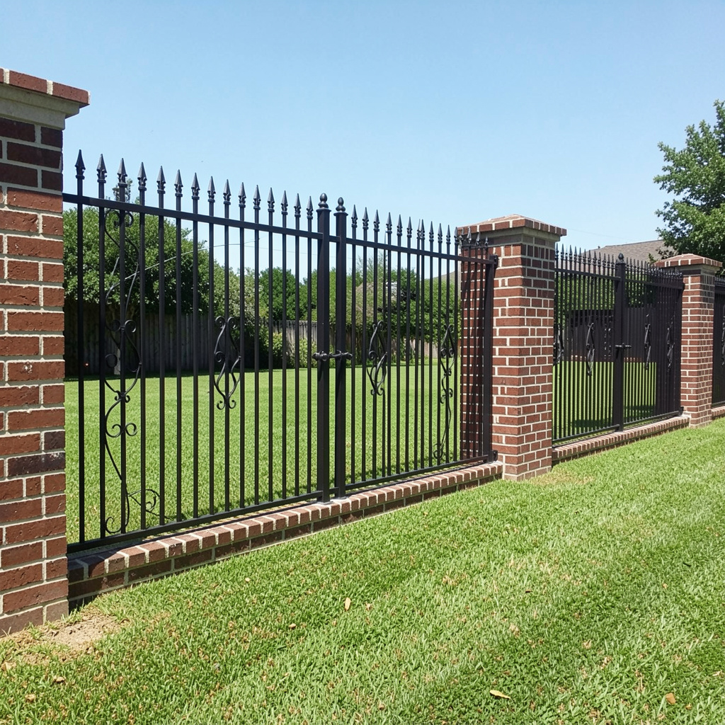 Wrought Iron Fence in Odessa, TX - Image 2